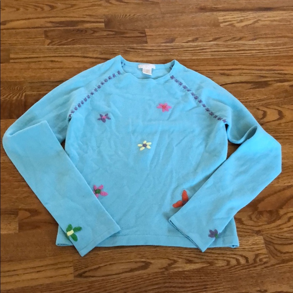 Girls Acrylic Stretch Sweater